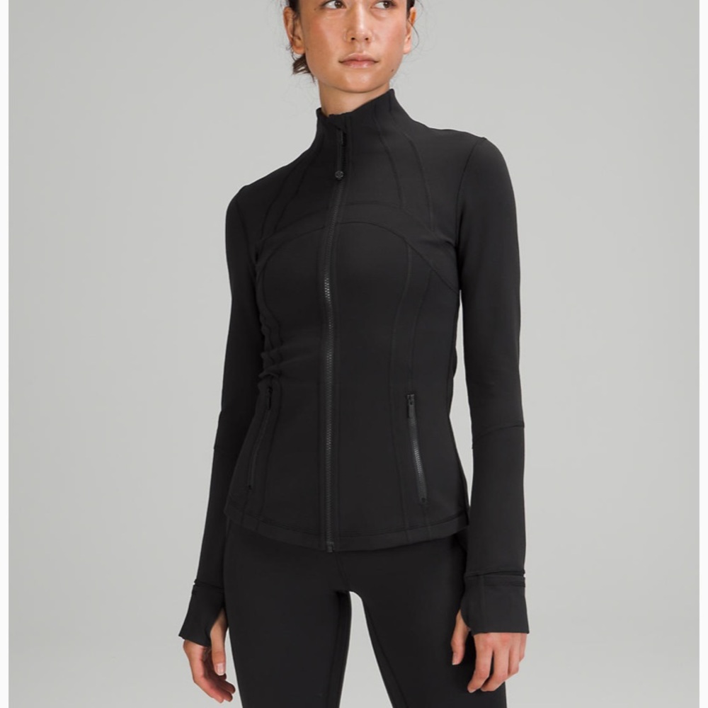 black lululemon define jacket